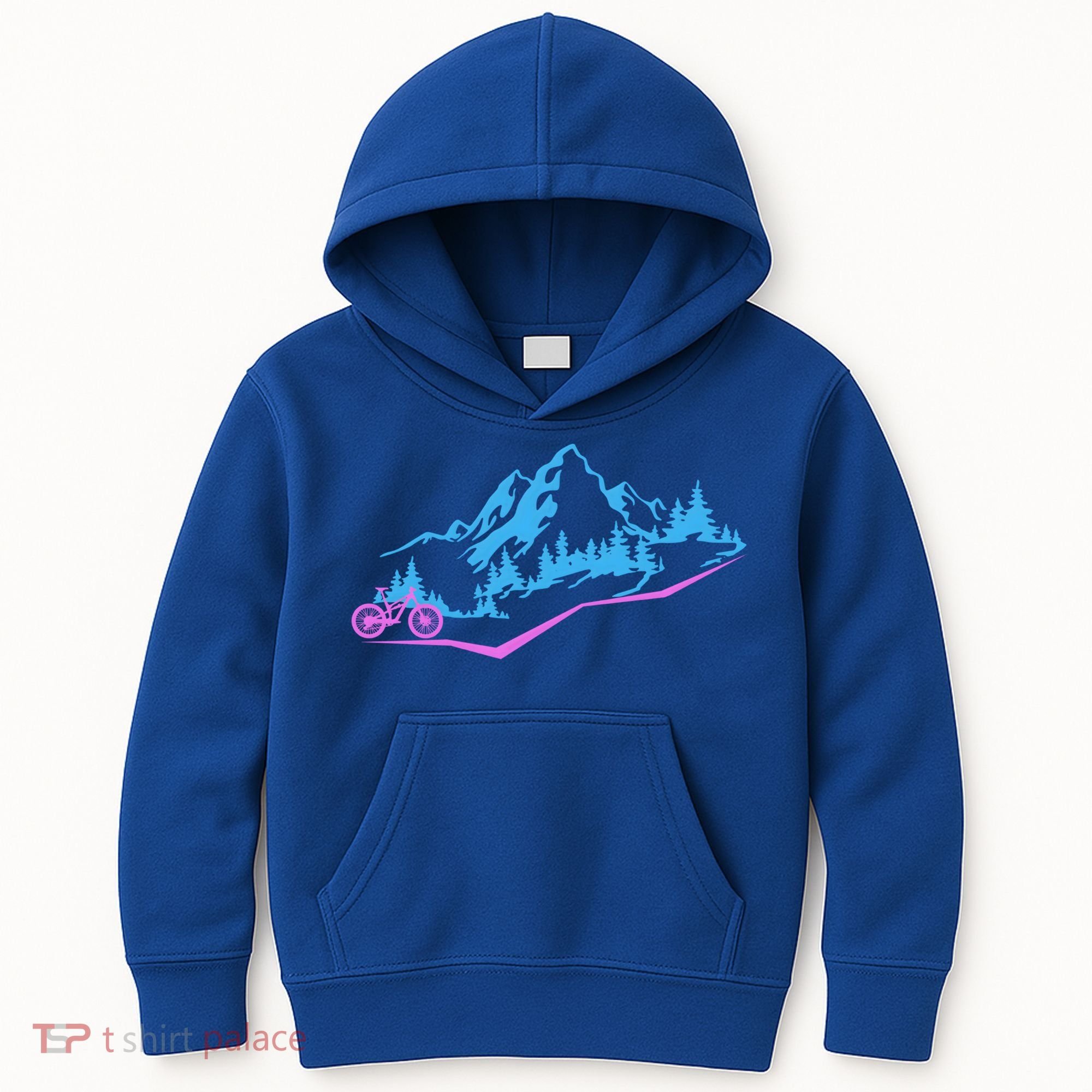 Mountain Bike Mtb Cycling Mountain Biker Biking Cyclist Gift Kids Hoodie