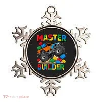 Master Builder Monster Truck Blocks Building Brick Ornament thumb 0