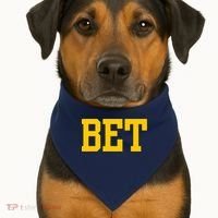 Michigan Bet USA-Made Doggie Bandana thumb 1