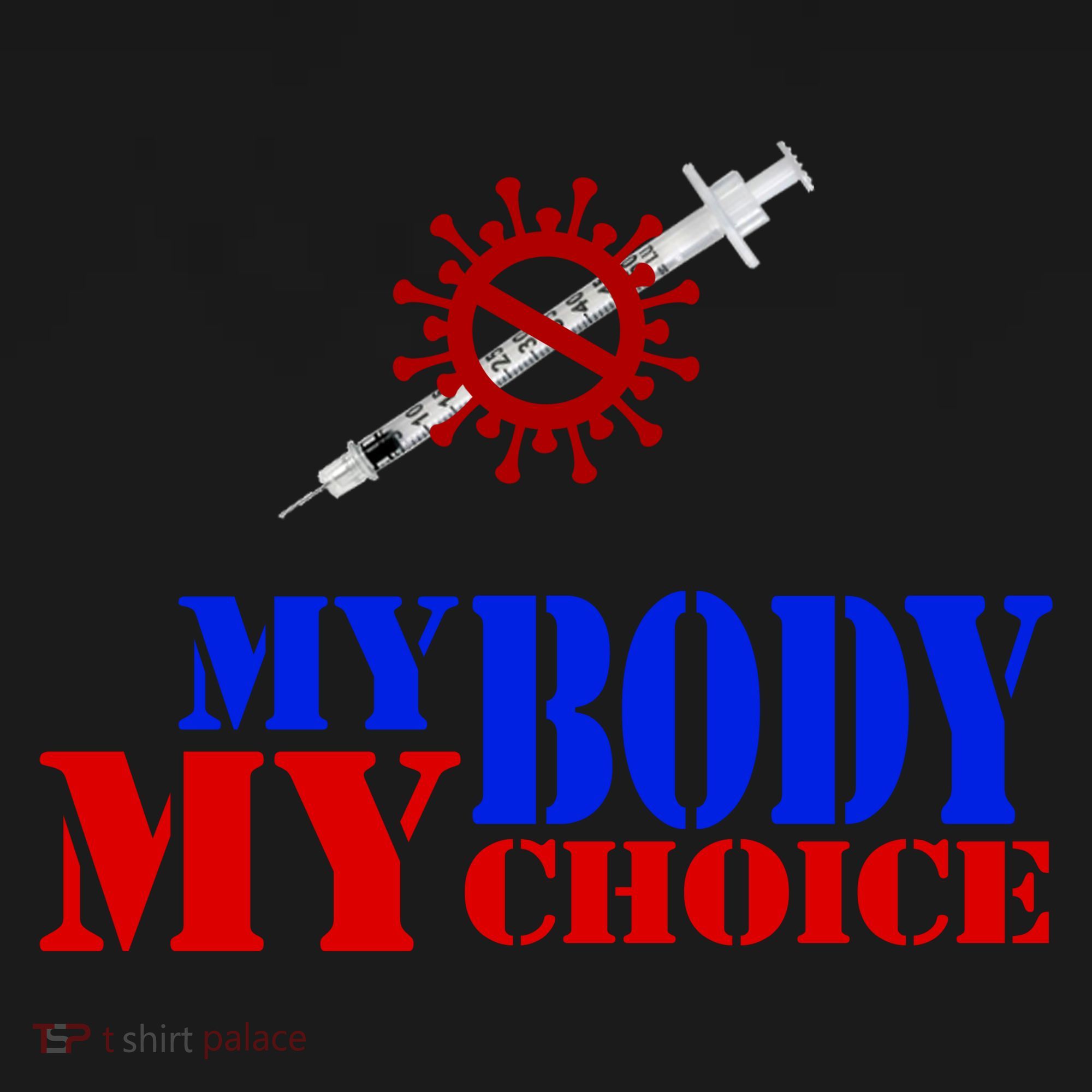 My Body My Choice Anti Vaccine Funny Women's Hoodie