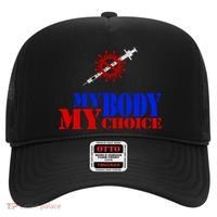 My Body My Choice Anti Vaccine Funny Hat thumb 0