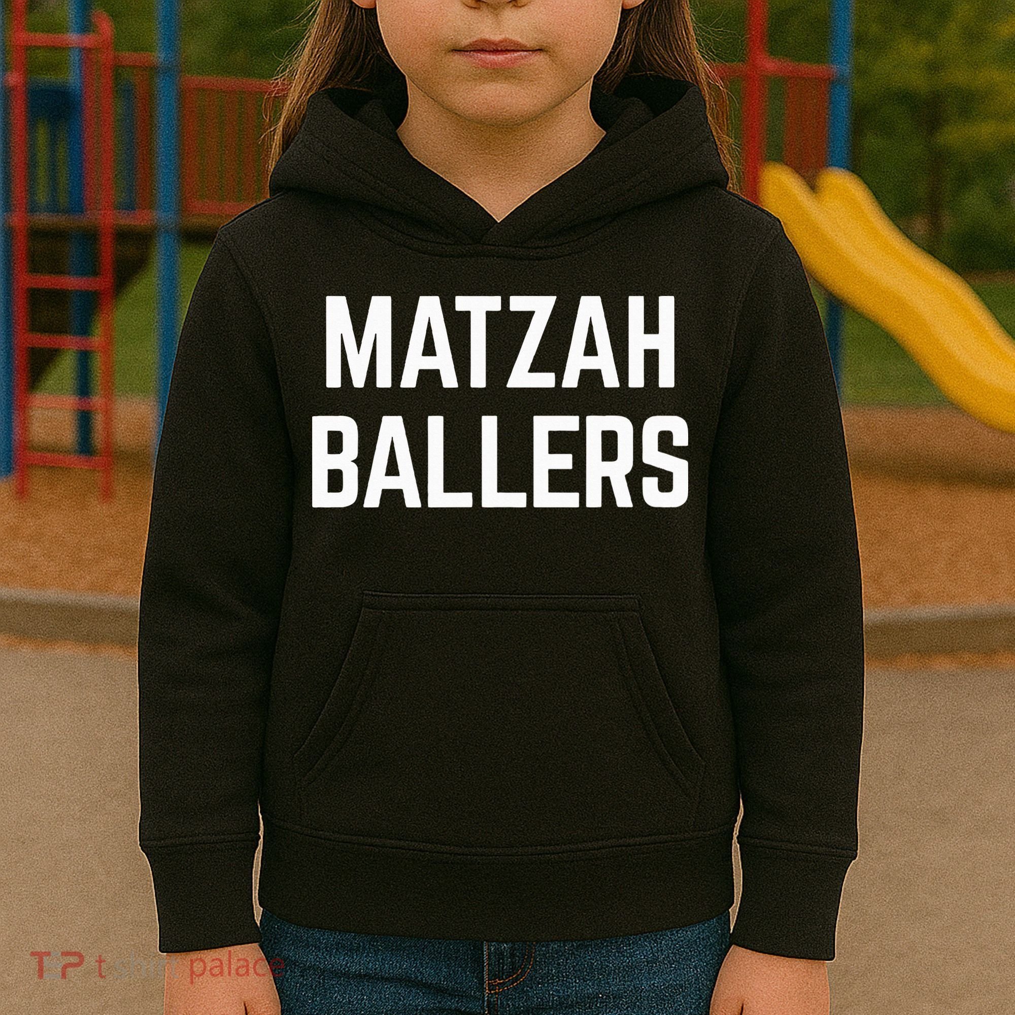 Matzah Ballers Kids Hoodie