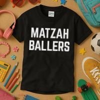 Matzah Ballers Kids T-Shirt thumb 3