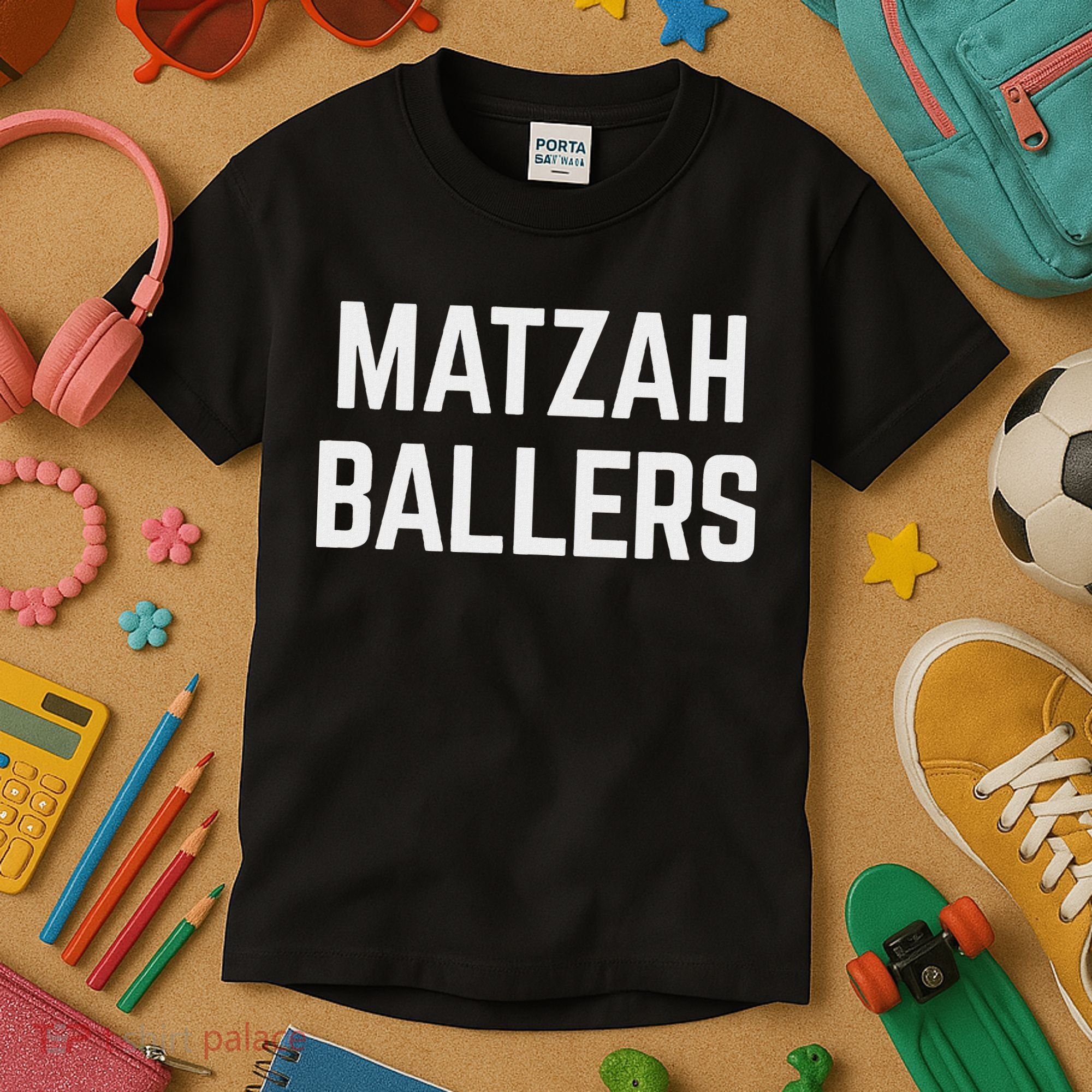 Matzah Ballers Kids T-Shirt