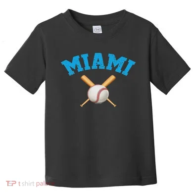 Miami Baseball Toddler T-Shirt