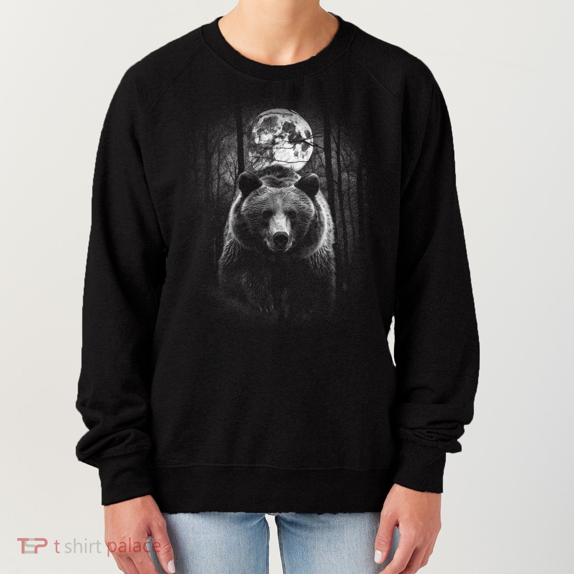 Moonlight Bear Women's Sweatshirt