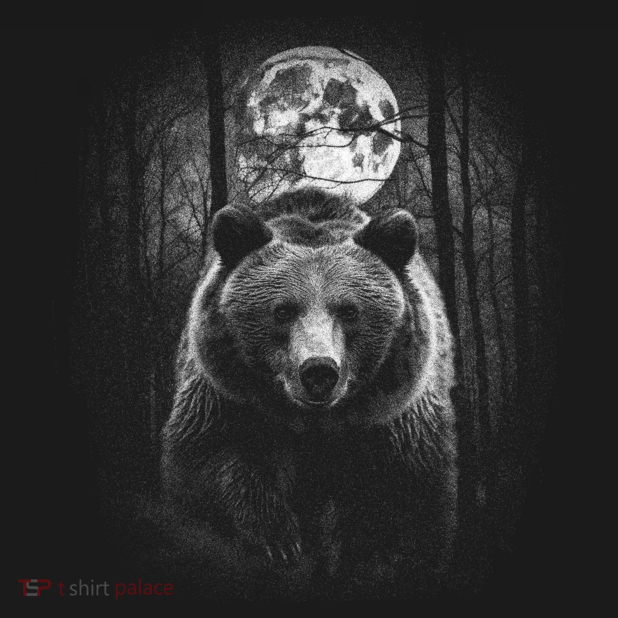 Moonlight Bear Hoodie