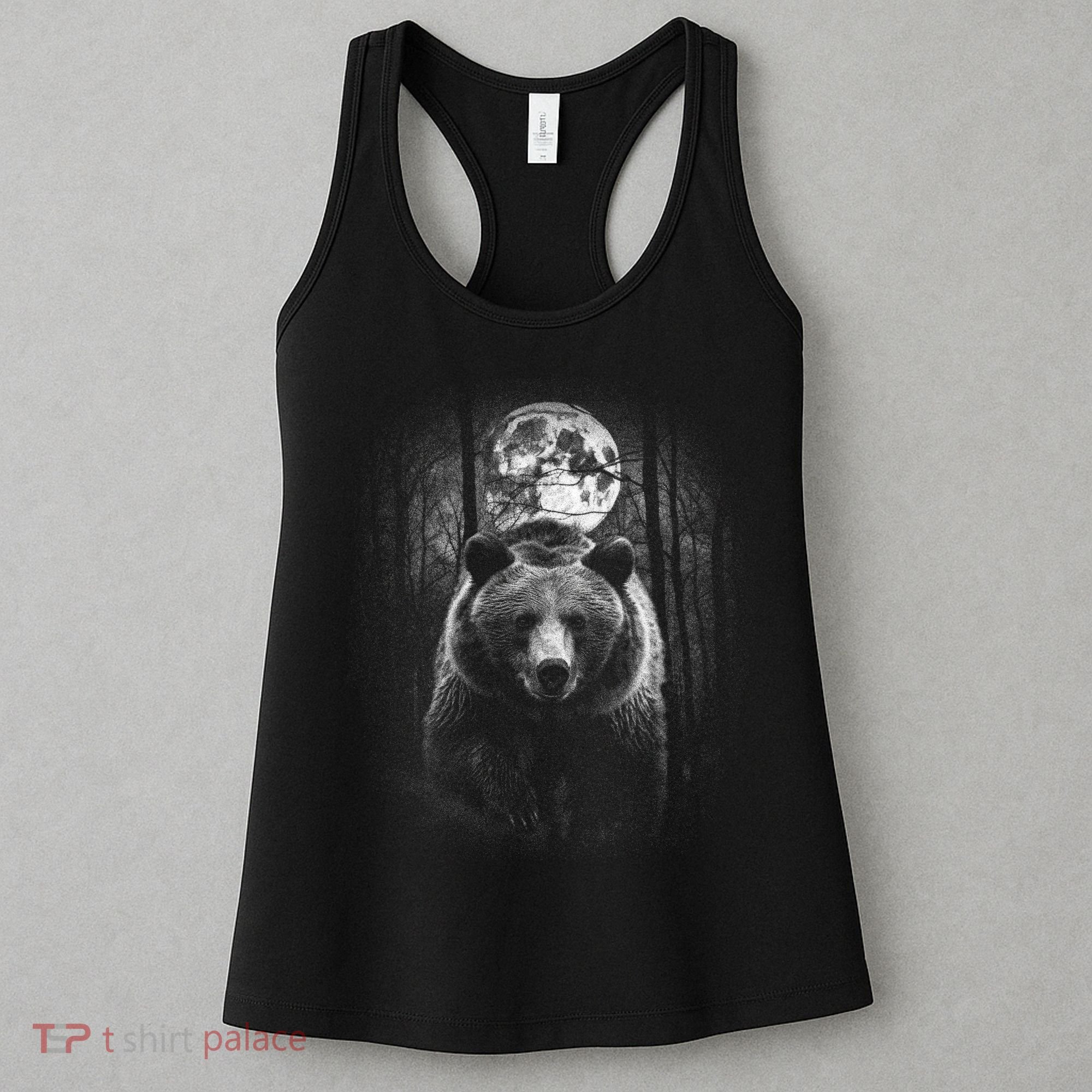 Moonlight Bear Women's Tank Top