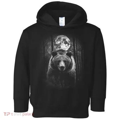 Moonlight Bear Toddler Hoodie