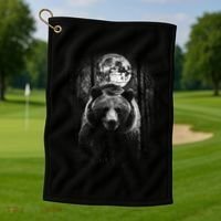 Moonlight Bear Golf Towel thumb 1