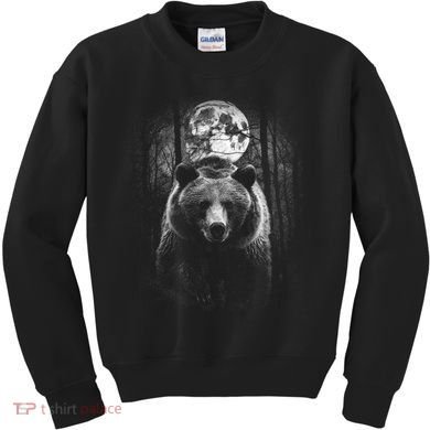 Moonlight Bear Kids Sweatshirt