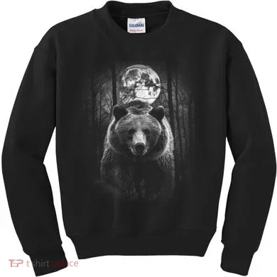Moonlight Bear Kids Sweatshirt