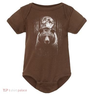 Moonlight Bear Baby Bodysuit