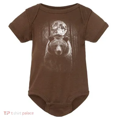 Moonlight Bear Baby Bodysuit