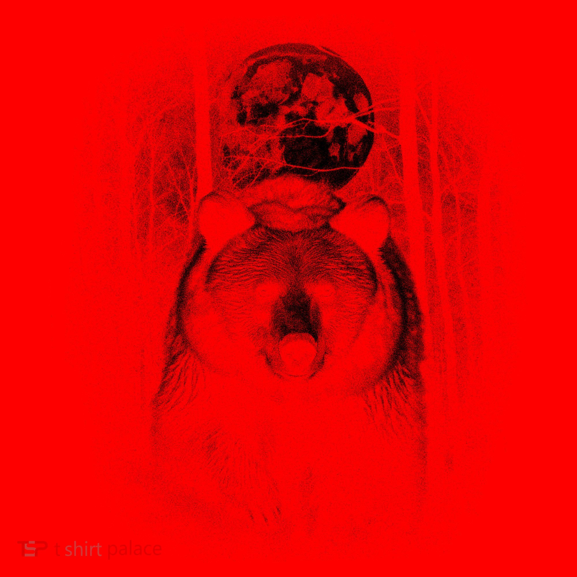 Moonlight Bear Santa Hat