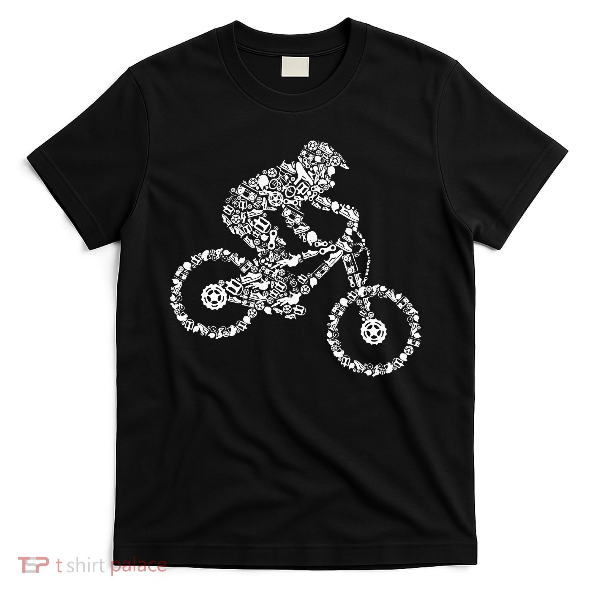 Mountain Bike Mtb Downhill Biking Cycling Biker T-Shirt