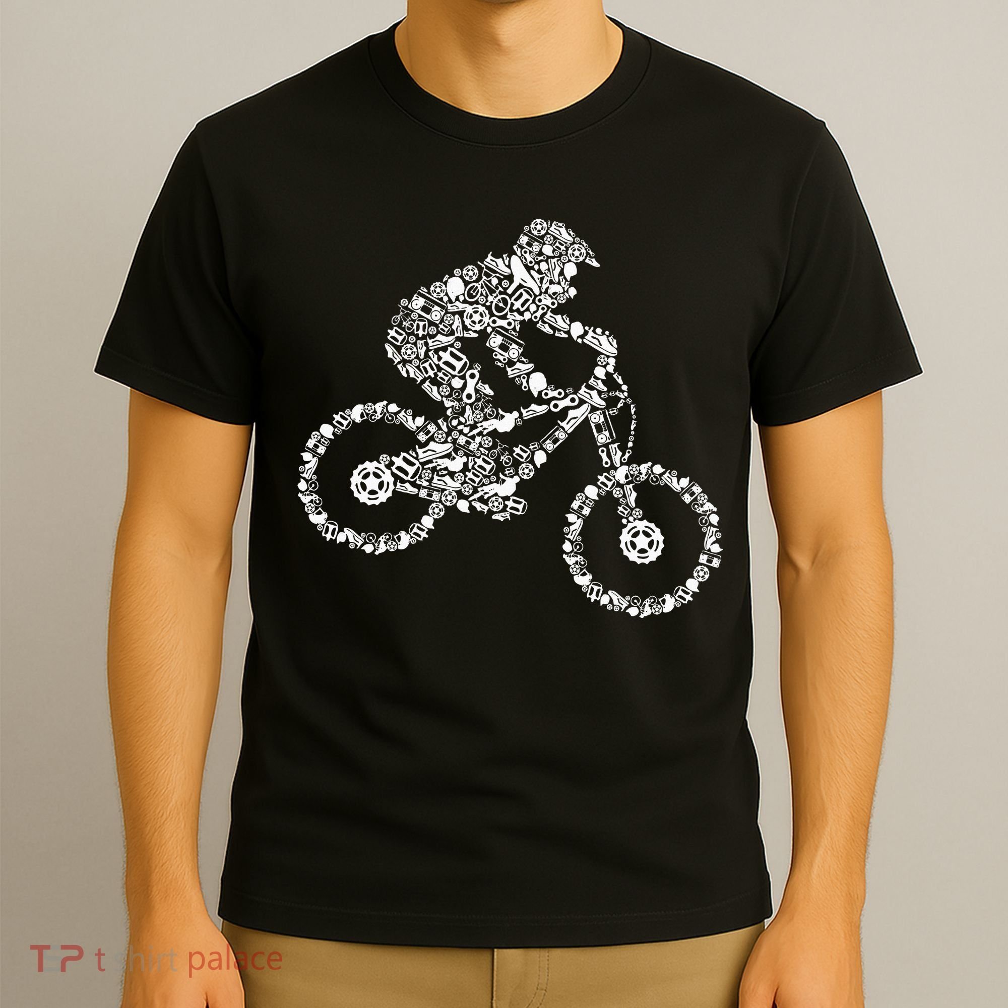 Mountain Bike Mtb Downhill Biking Cycling Biker T-Shirt