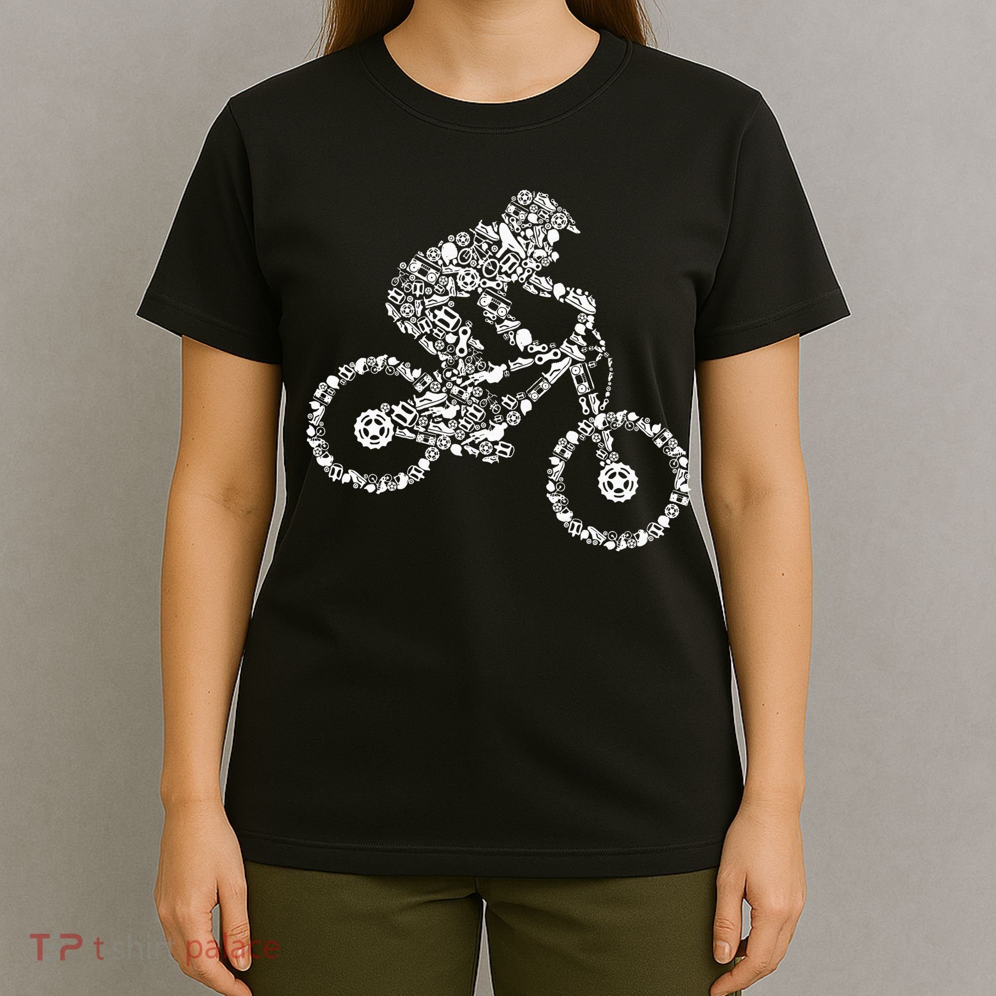 Mountain Bike Mtb Downhill Biking Cycling Biker T-Shirt