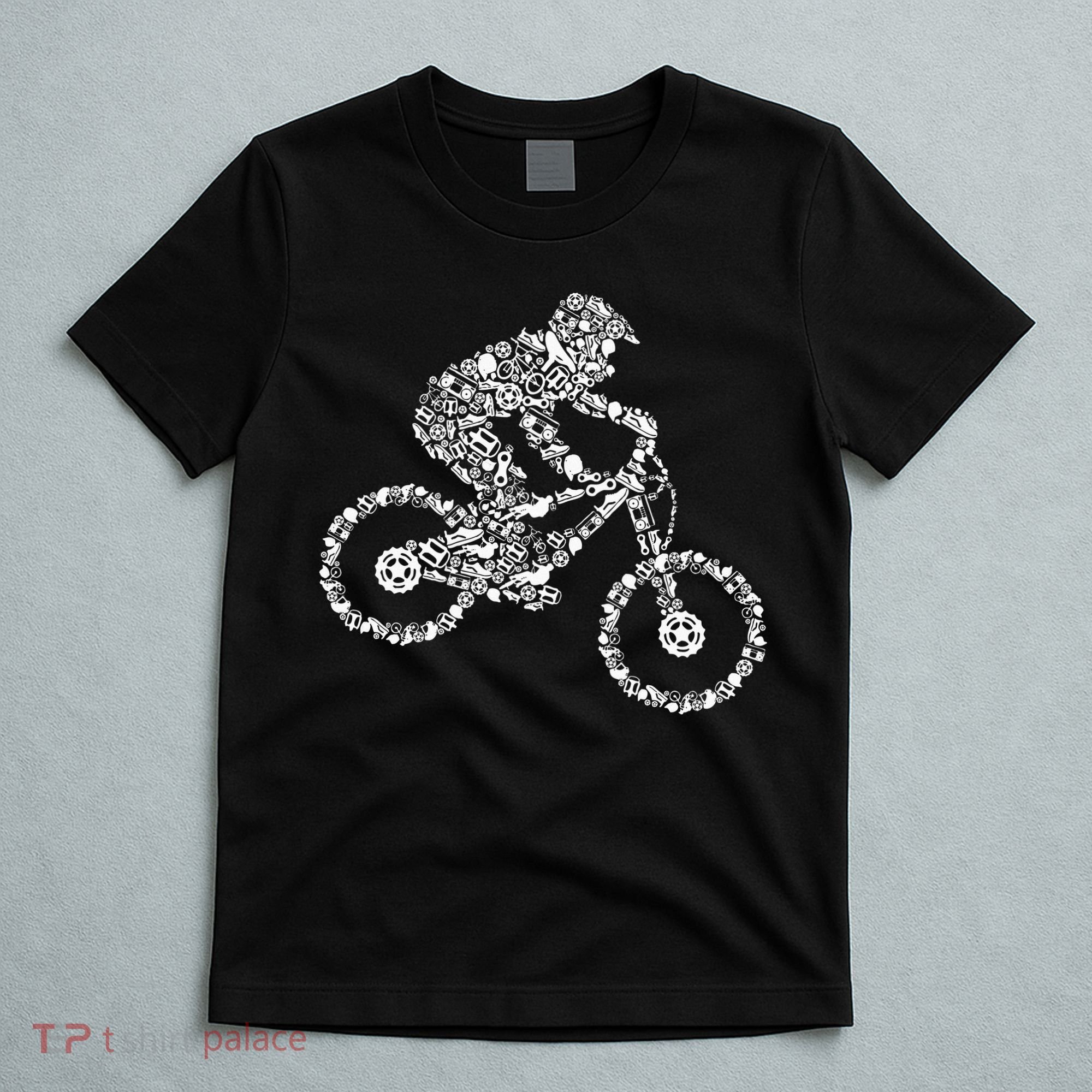 Mountain Bike Mtb Downhill Biking Cycling Biker T-Shirt