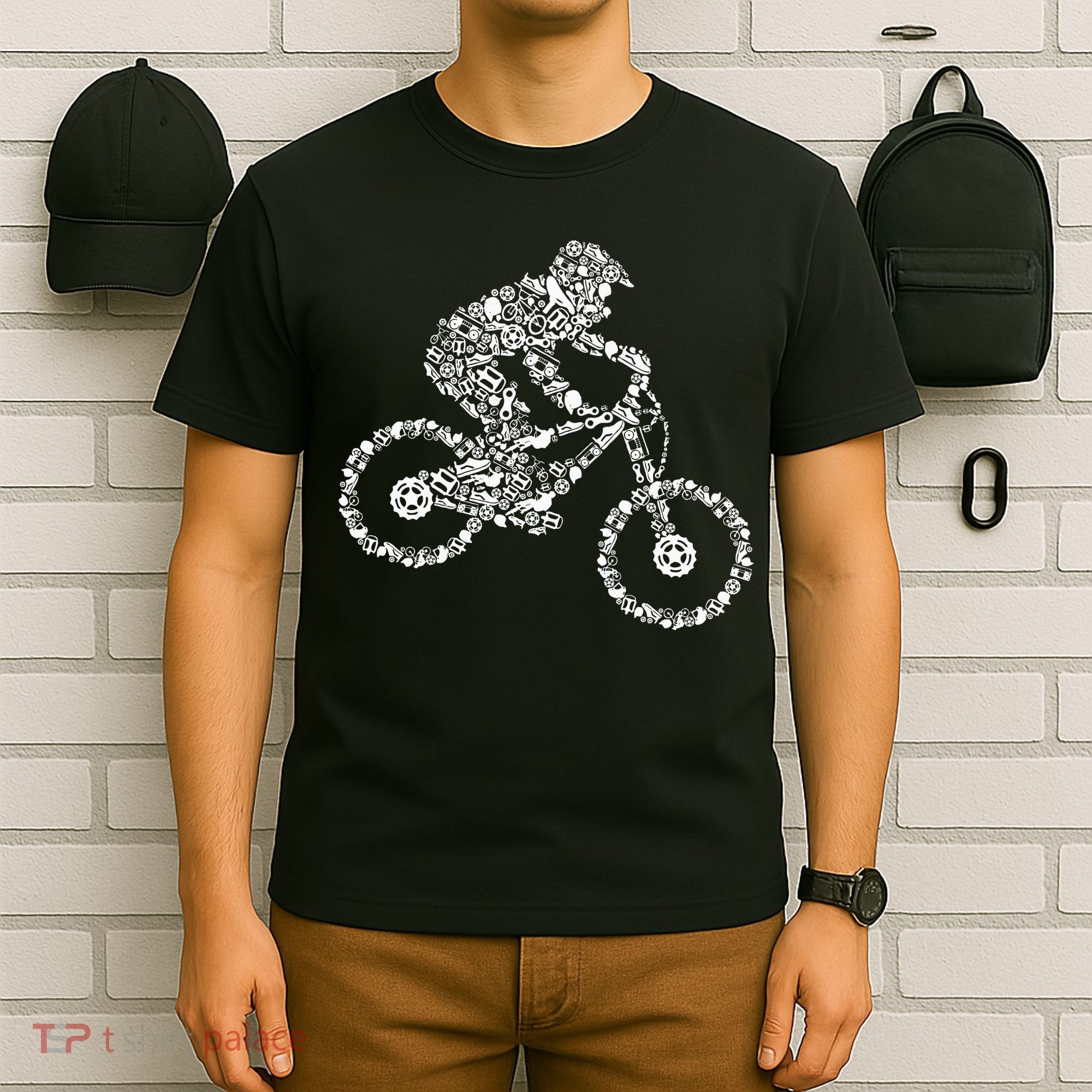 Mountain Bike Mtb Downhill Biking Cycling Biker T-Shirt