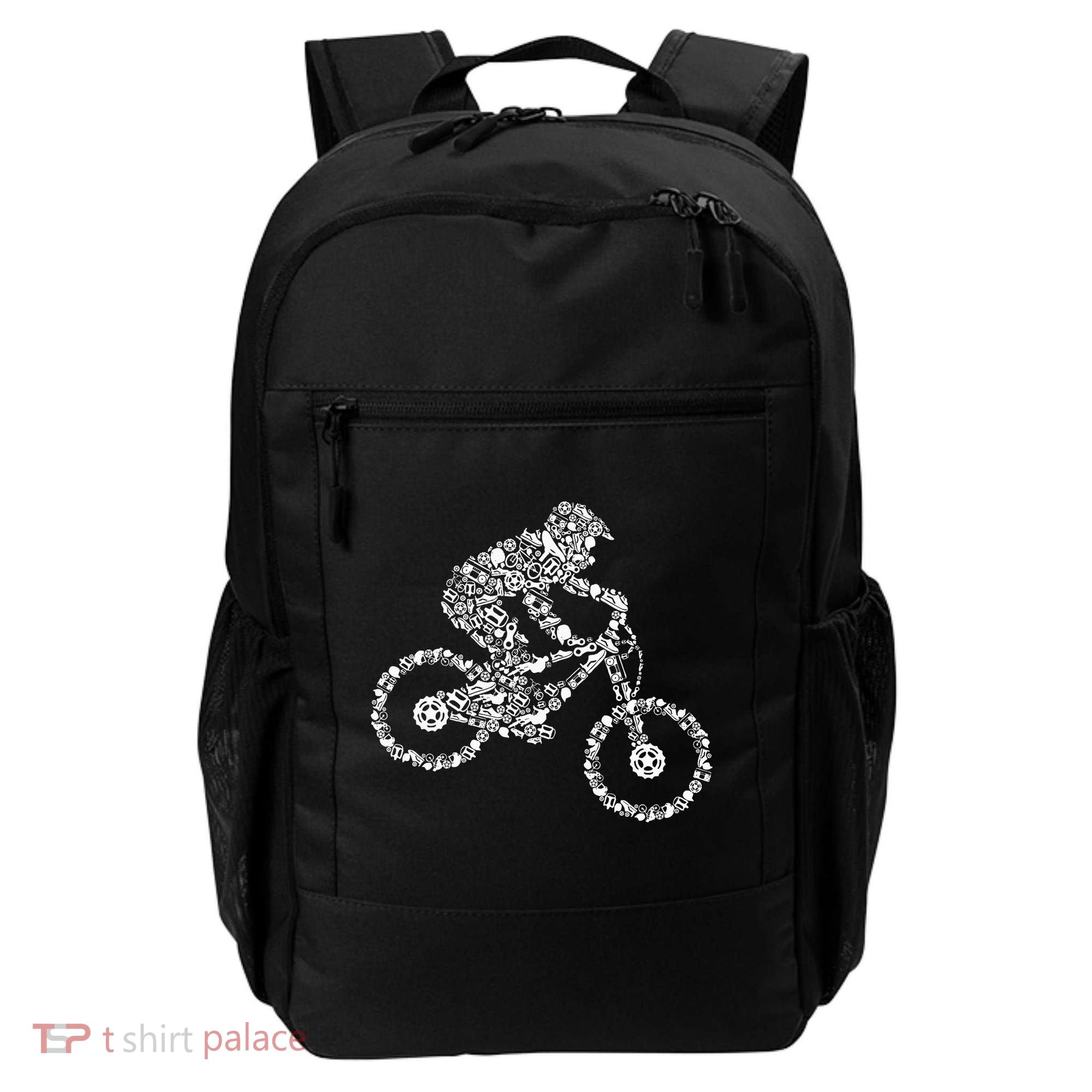 Mountain Bike Mtb Downhill Biking Cycling Biker Backpack