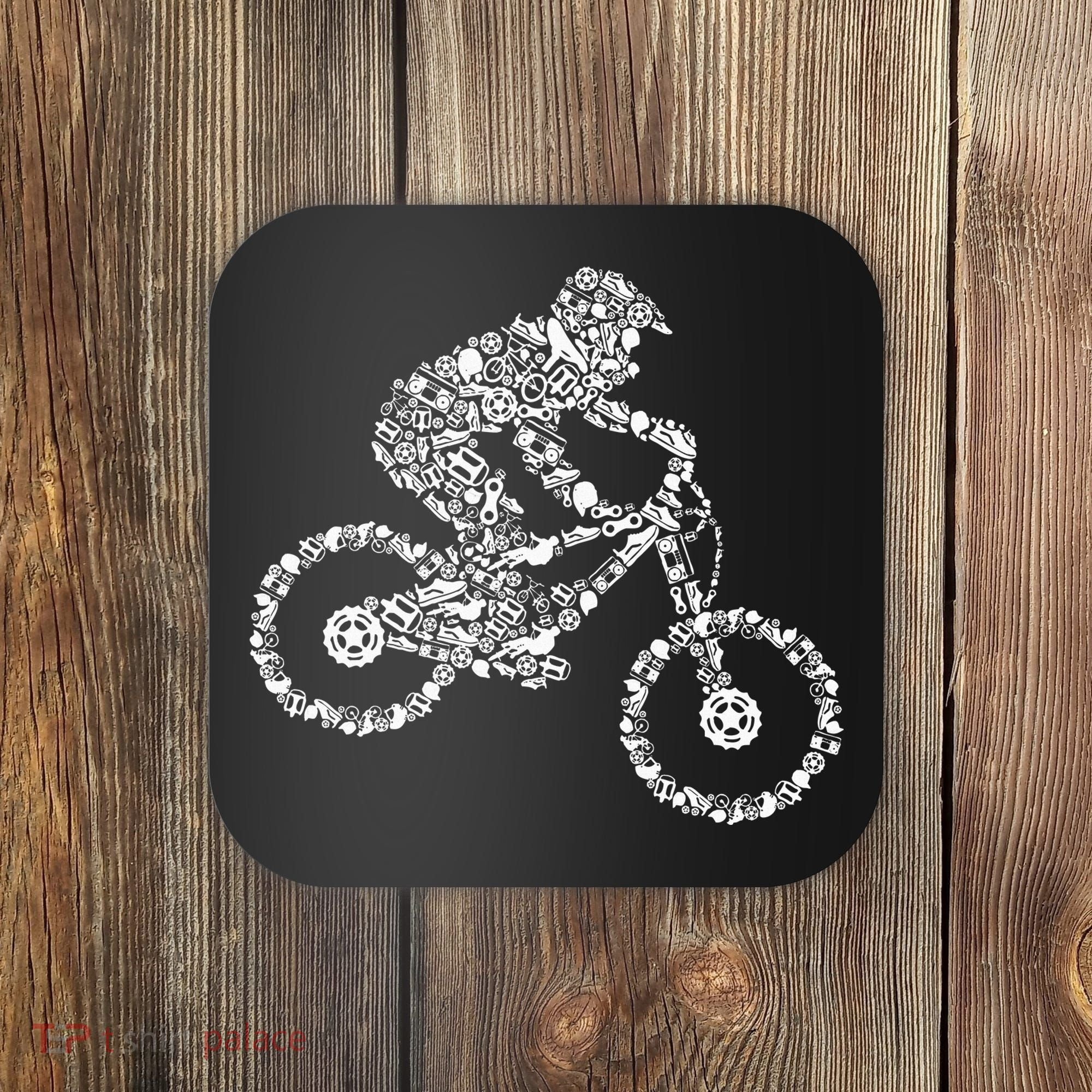 Mountain Bike Mtb Downhill Biking Cycling Biker Coaster