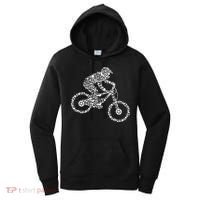 Mountain Bike Mtb Downhill Biking Cycling Biker Women's Hoodie thumb 0