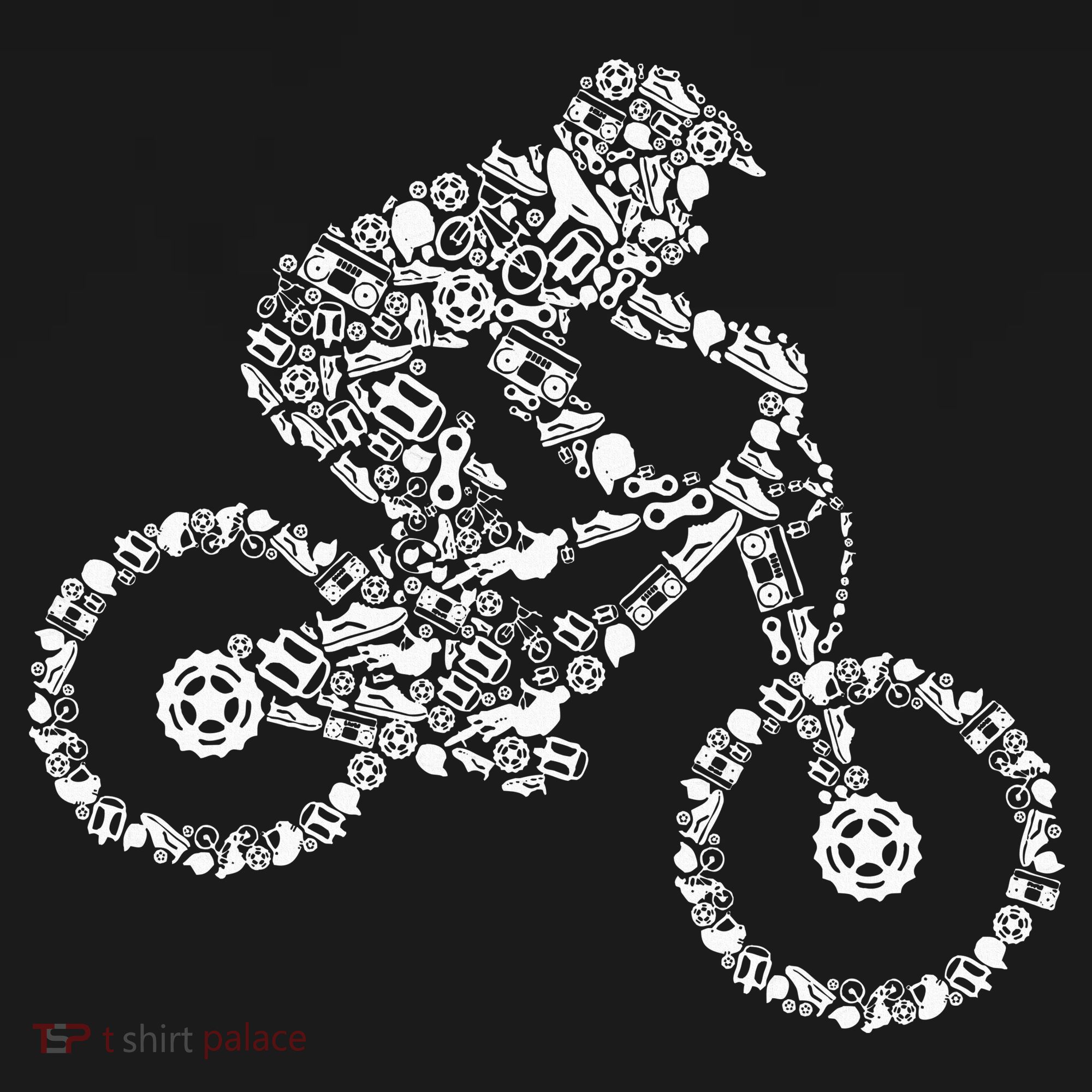 Mountain Bike Mtb Downhill Biking Cycling Biker Women's Hoodie