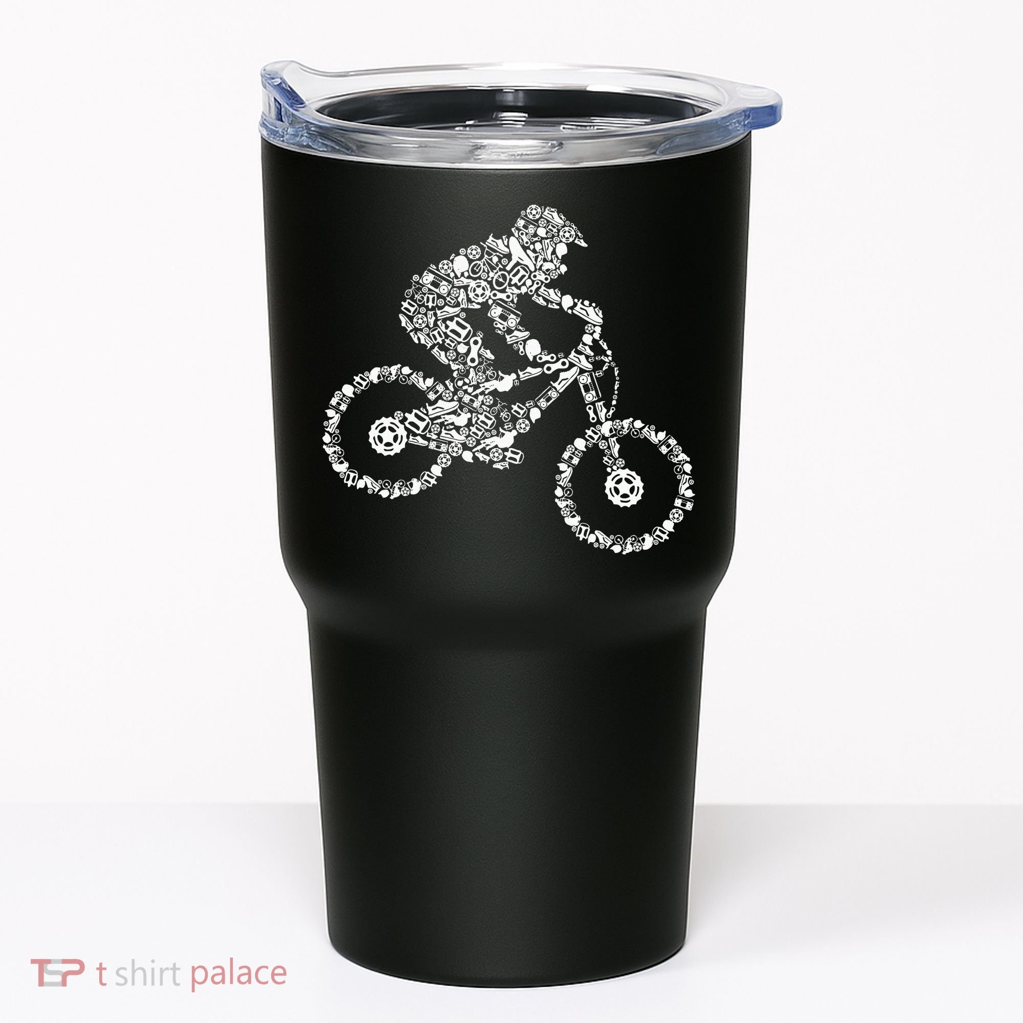 Mountain Bike Mtb Downhill Biking Cycling Biker Tumbler