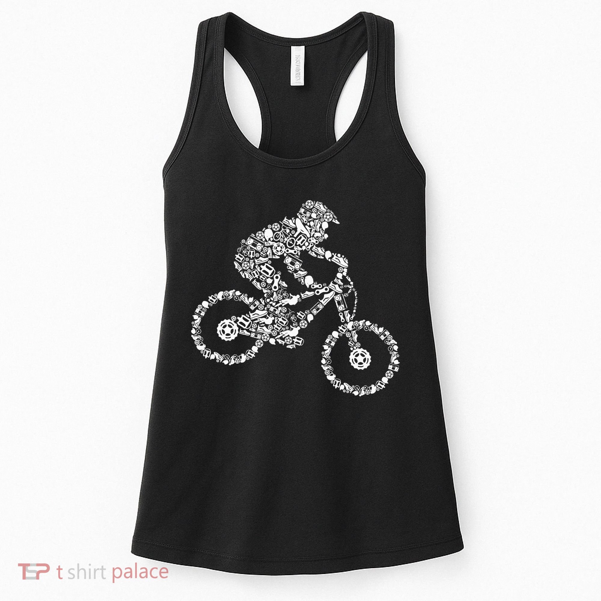 Mountain Bike Mtb Downhill Biking Cycling Biker Women's Tank Top