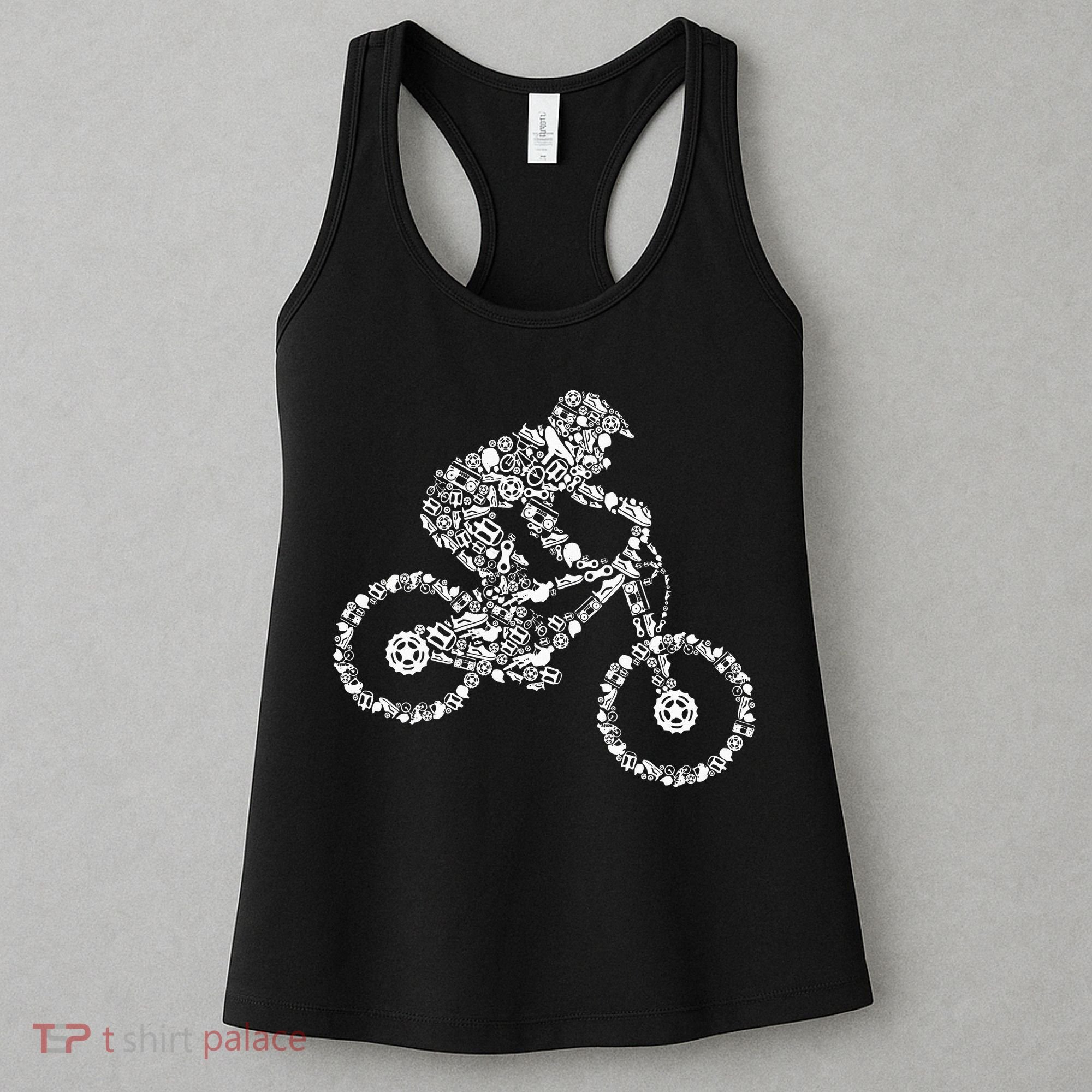 Mountain Bike Mtb Downhill Biking Cycling Biker Women's Tank Top