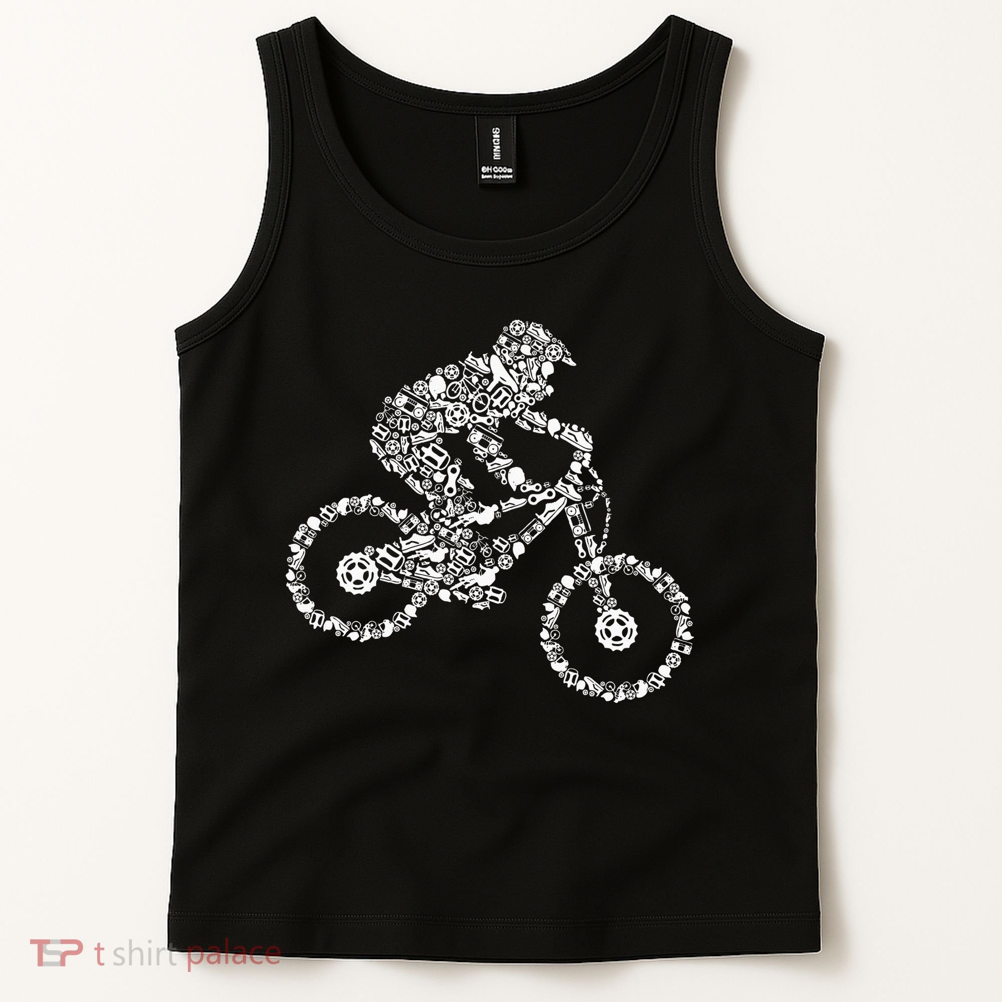 Mountain Bike Mtb Downhill Biking Cycling Biker Tank Top