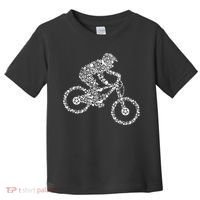 Mountain Bike Mtb Downhill Biking Cycling Biker Toddler T-Shirt thumb 0