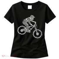 Mountain Bike Mtb Downhill Biking Cycling Biker Women's T-Shirt thumb 0