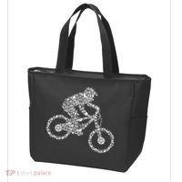 Mountain Bike Mtb Downhill Biking Cycling Biker Tote Bag thumb 3
