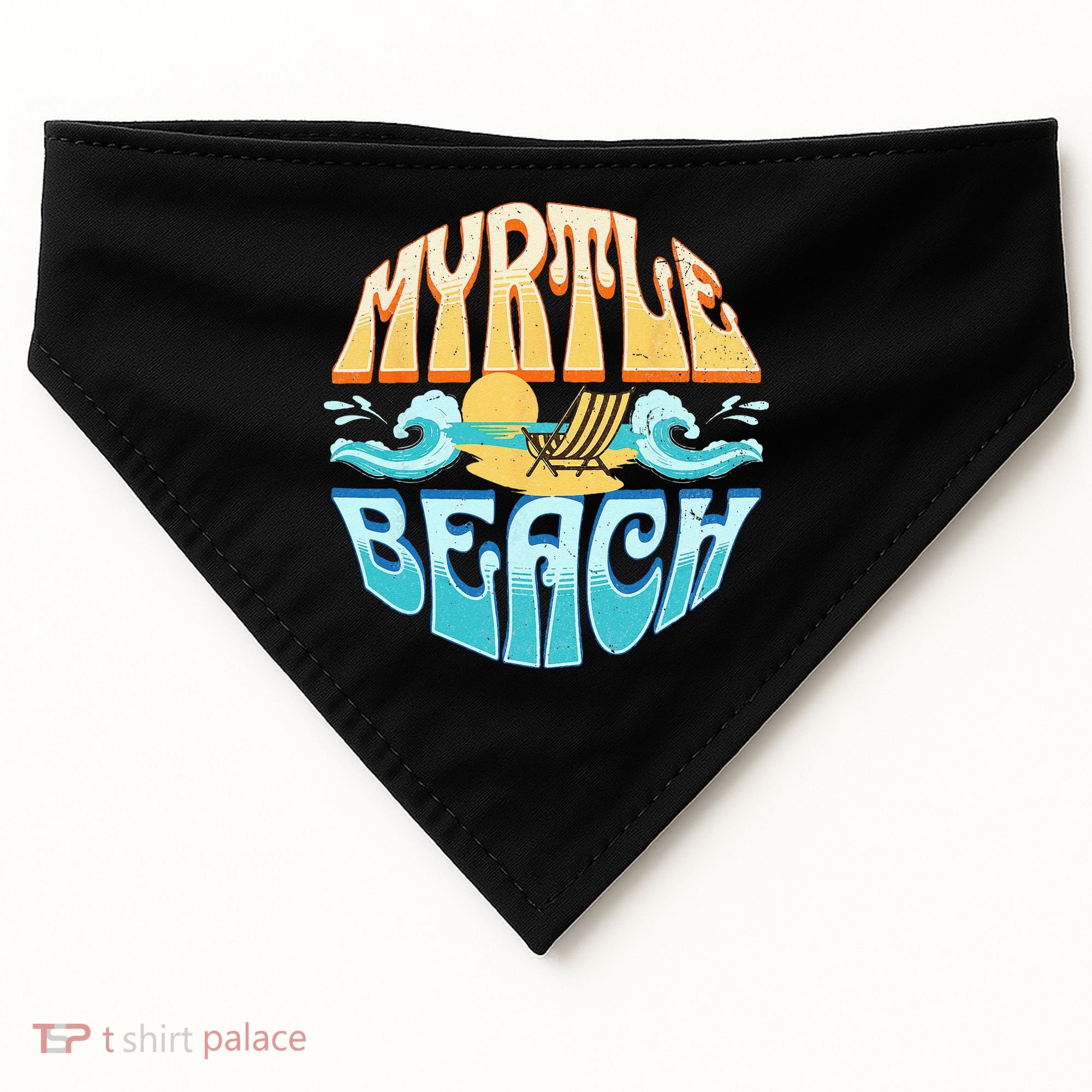 Myrtle Beach USA-Made Doggie Bandana