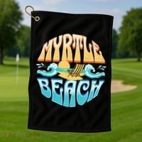 Myrtle Beach Golf Towel thumb 1