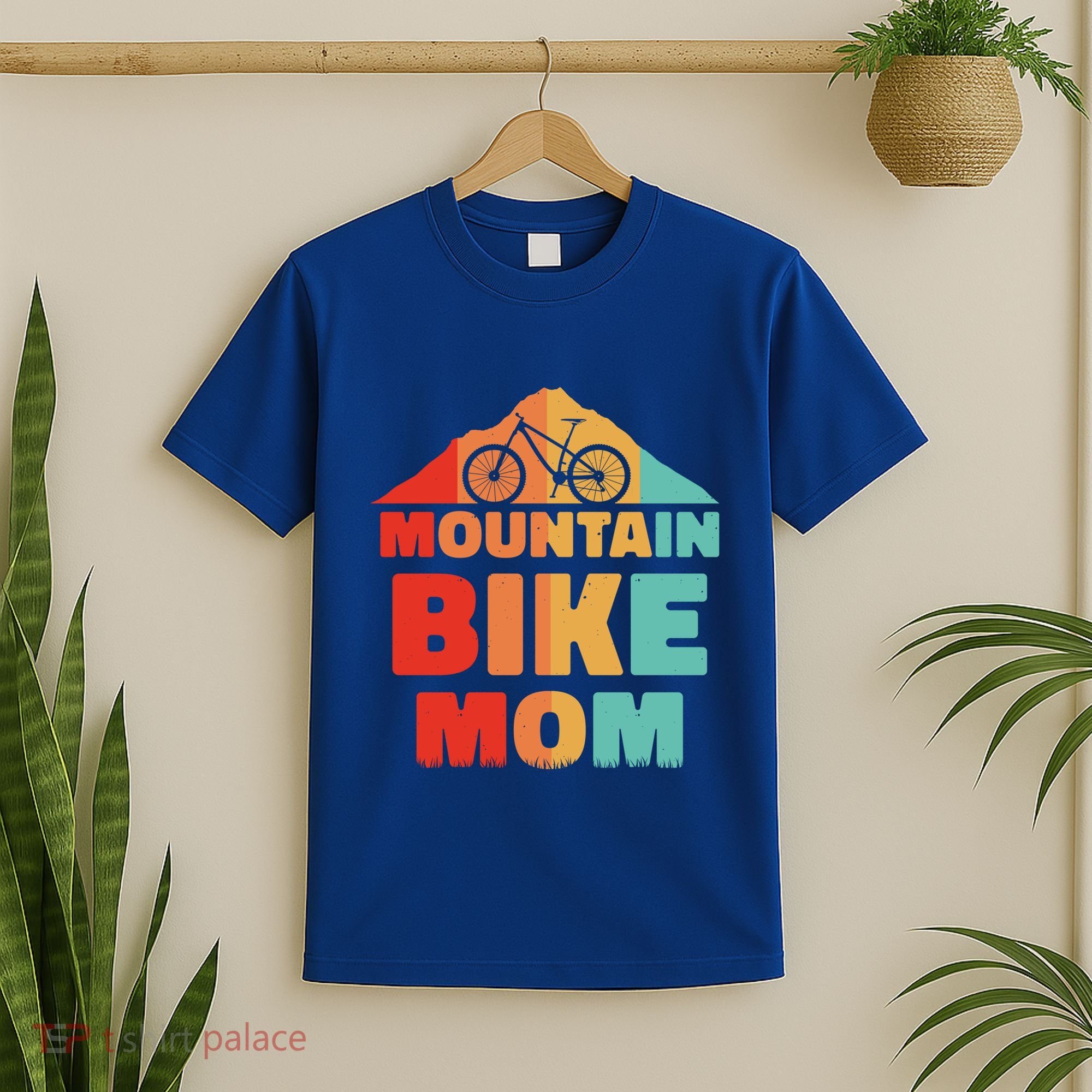 Mountain Bike Mom Mountainbike Mtb Cycling Biking Mother Cool Gift T-Shirt