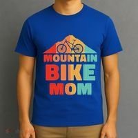 Mountain Bike Mom Mountainbike Mtb Cycling Biking Mother Cool Gift T-Shirt thumb 3