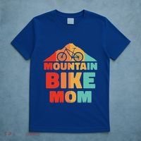 Mountain Bike Mom Mountainbike Mtb Cycling Biking Mother Cool Gift T-Shirt thumb 5