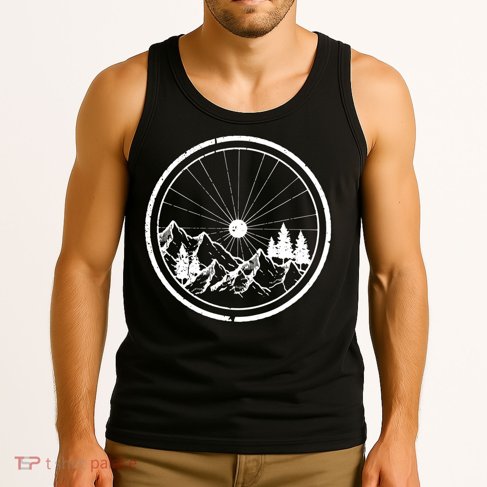 Mountain Bike MTB Cycling Bicycle Biking Tank Top