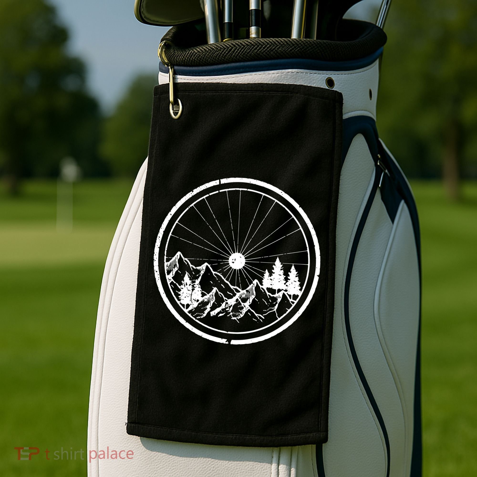 Mountain Bike MTB Cycling Bicycle Biking Golf Towel