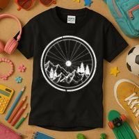 Mountain Bike MTB Cycling Bicycle Biking Kids T-Shirt thumb 3