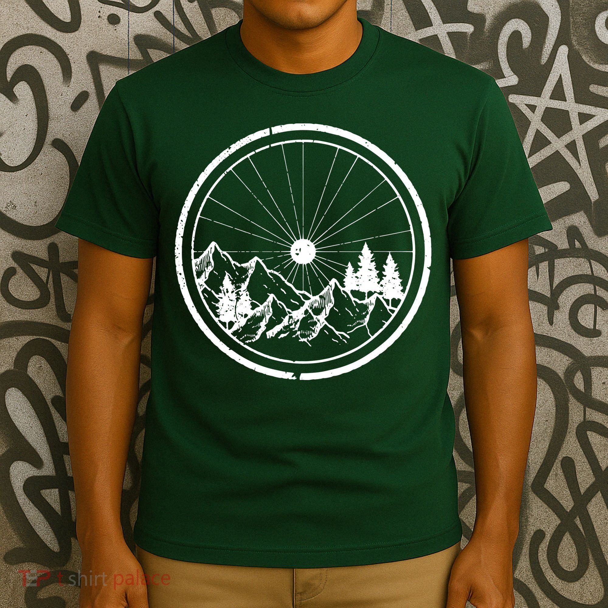 Mountain Bike MTB Cycling Bicycle Biking T-Shirt
