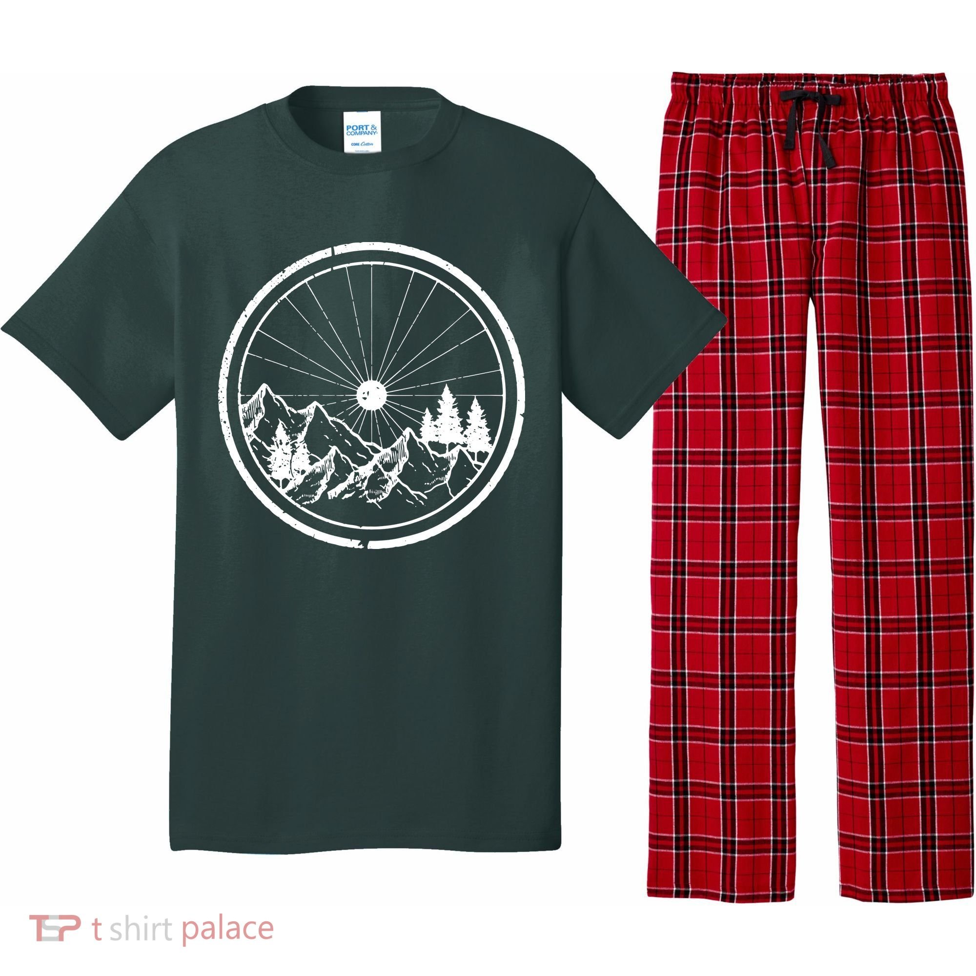 Mountain Bike MTB Cycling Bicycle Biking Pajama Set