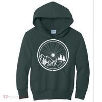 Mountain Bike MTB Cycling Bicycle Biking Kids Hoodie thumb 0