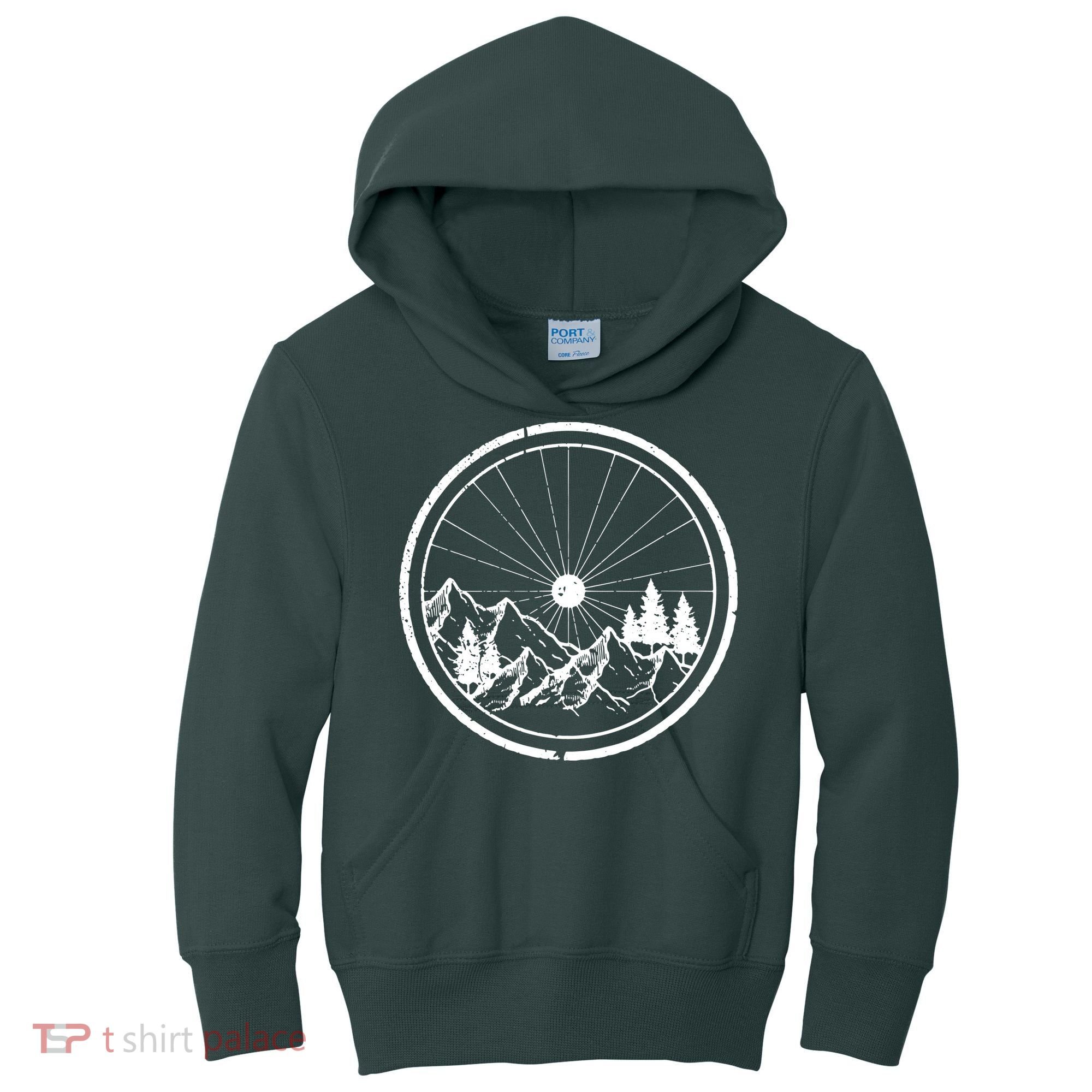 Mountain Bike MTB Cycling Bicycle Biking Kids Hoodie