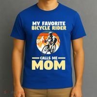 Mountain Biking Mom Mother Cyclist Bicycle Cycling Biking Funny Gift T-Shirt thumb 3
