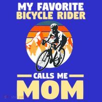 Mountain Biking Mom Mother Cyclist Bicycle Cycling Biking Funny Gift Women's Tank Top thumb 5