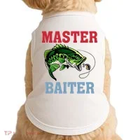 Master Baiter Master Baiter Meme Fishing Lover Doggie Tank thumb 0